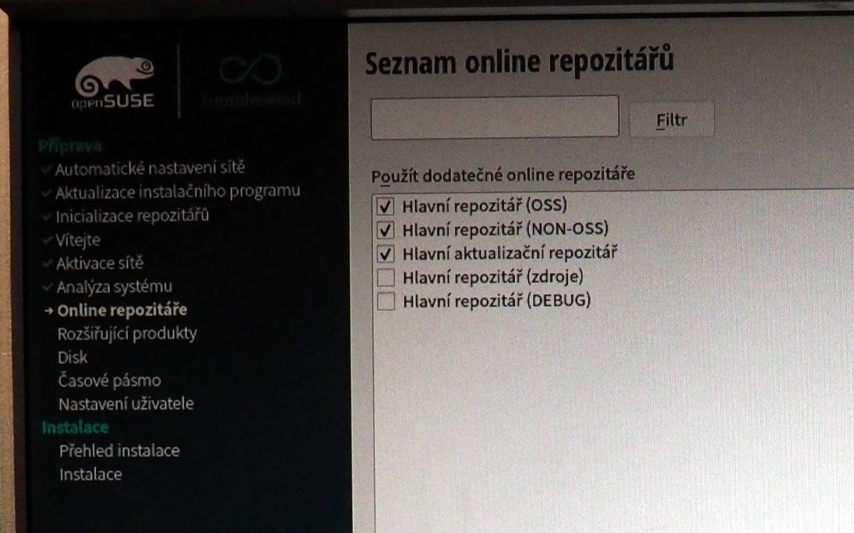 GNOME 40 v openSUSE Tumbleweed