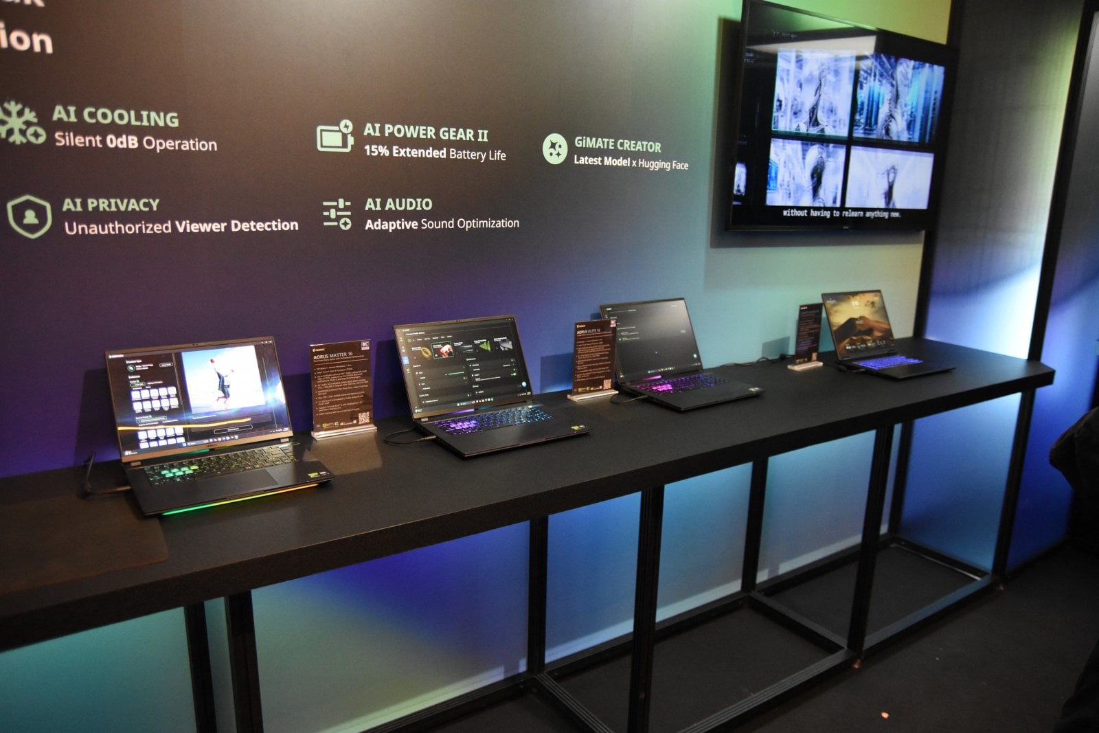 Herní notebooky Gigabyte a Aorus na Computexu 2025