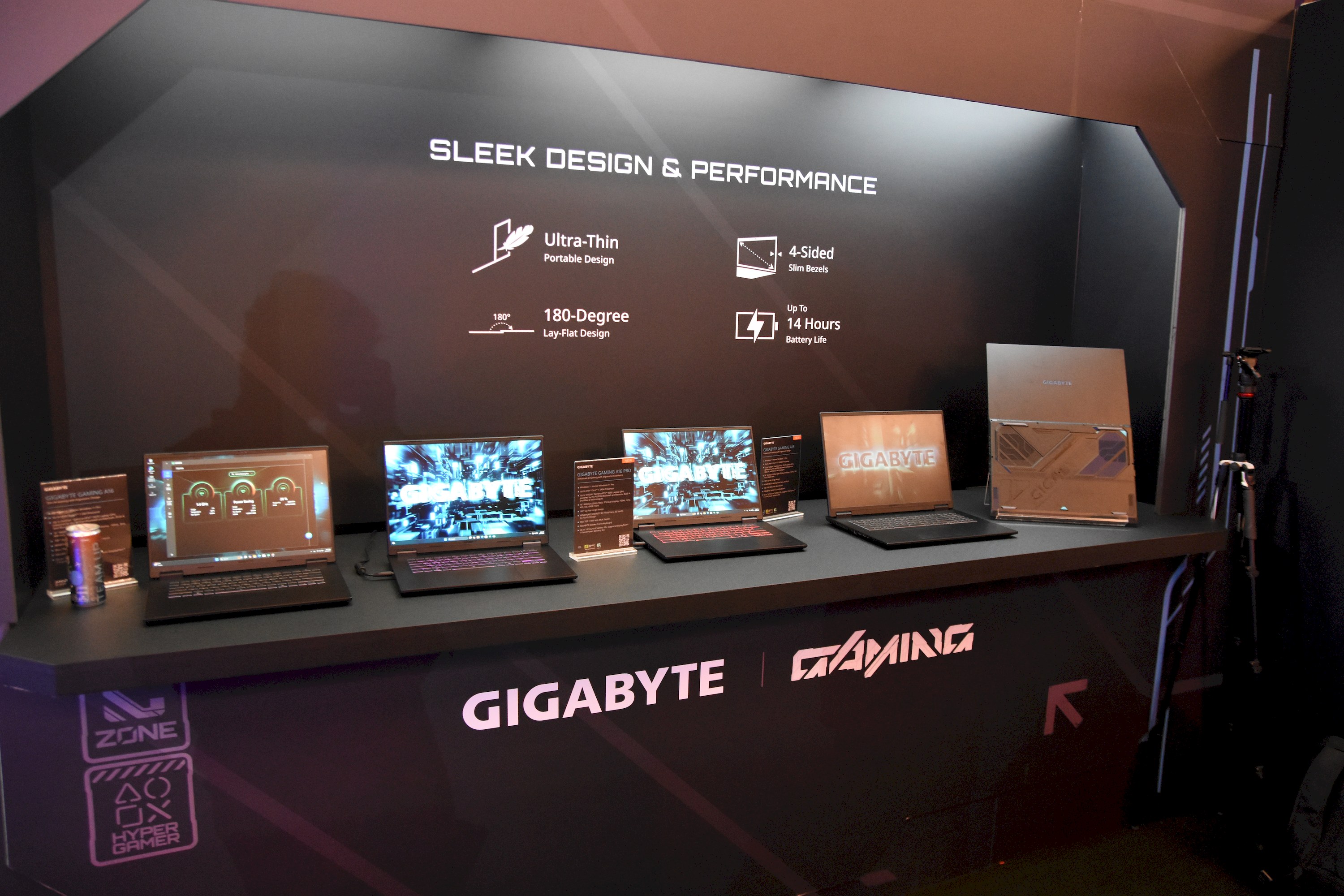 Herní notebooky Gigabyte a Aorus na Computexu 2025