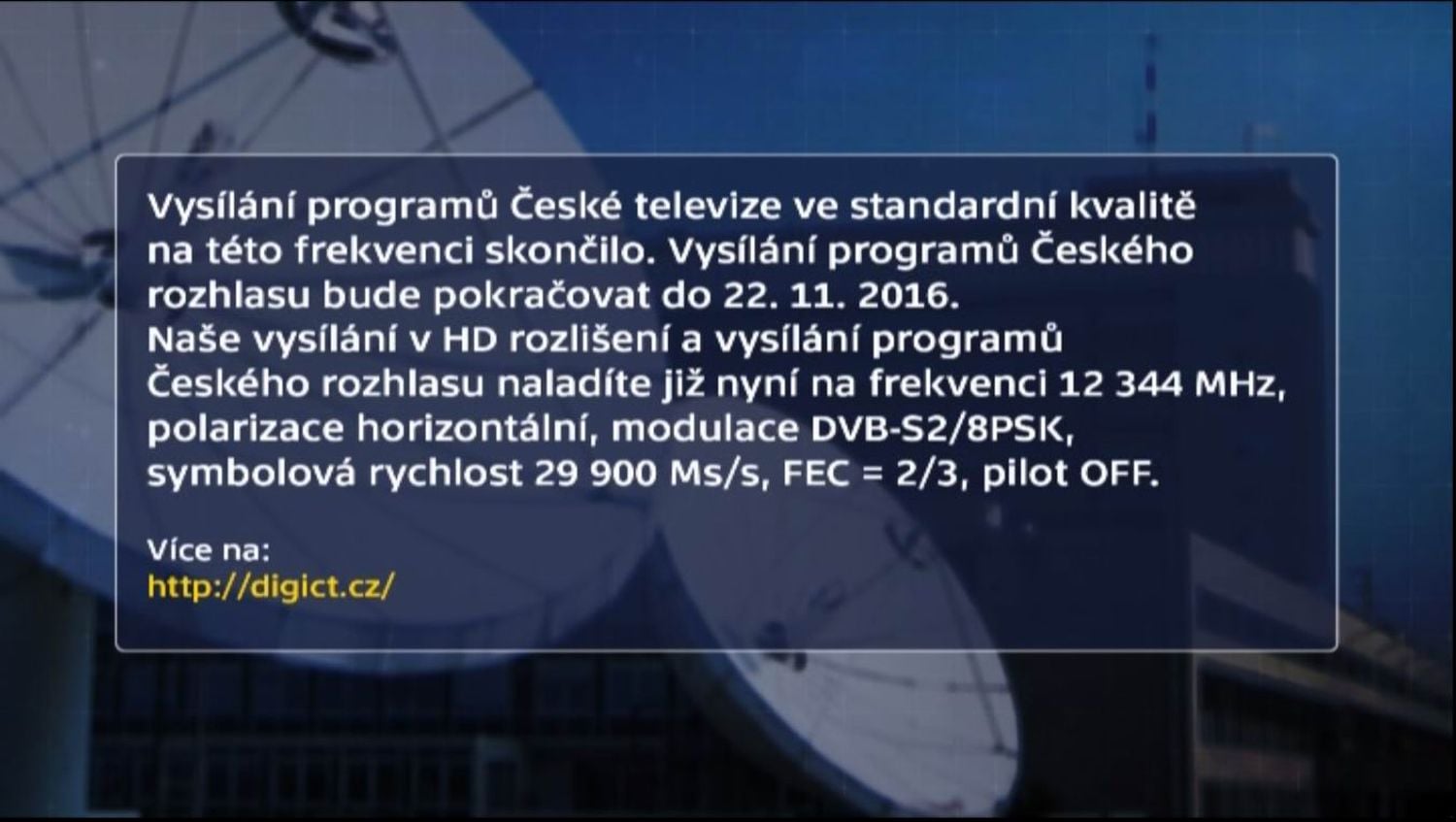 Nové hvězdy na satelitním nebi 13. až 17. listopadu