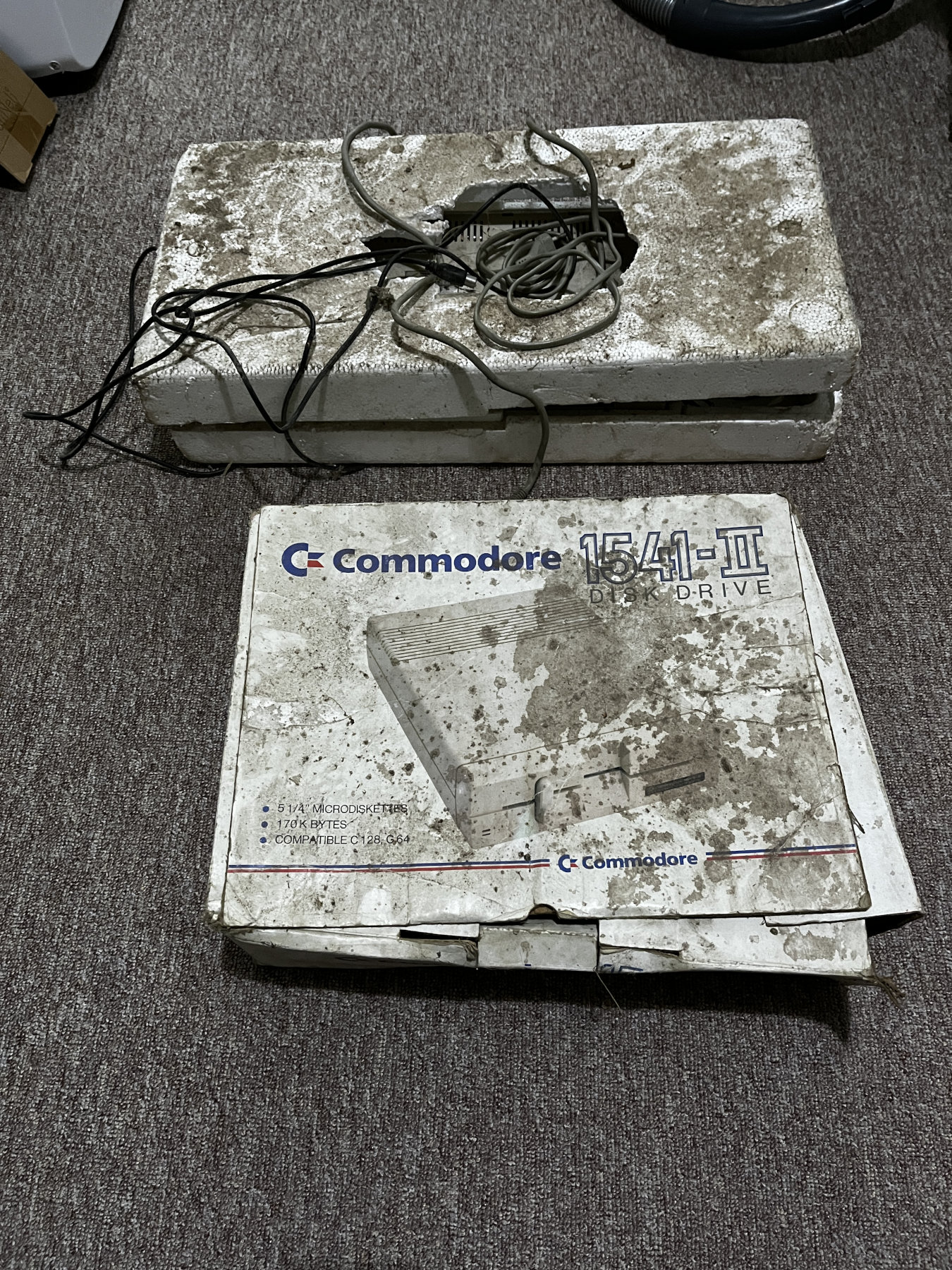 Původní stav kompletu, jak se mi dostal do rukou.