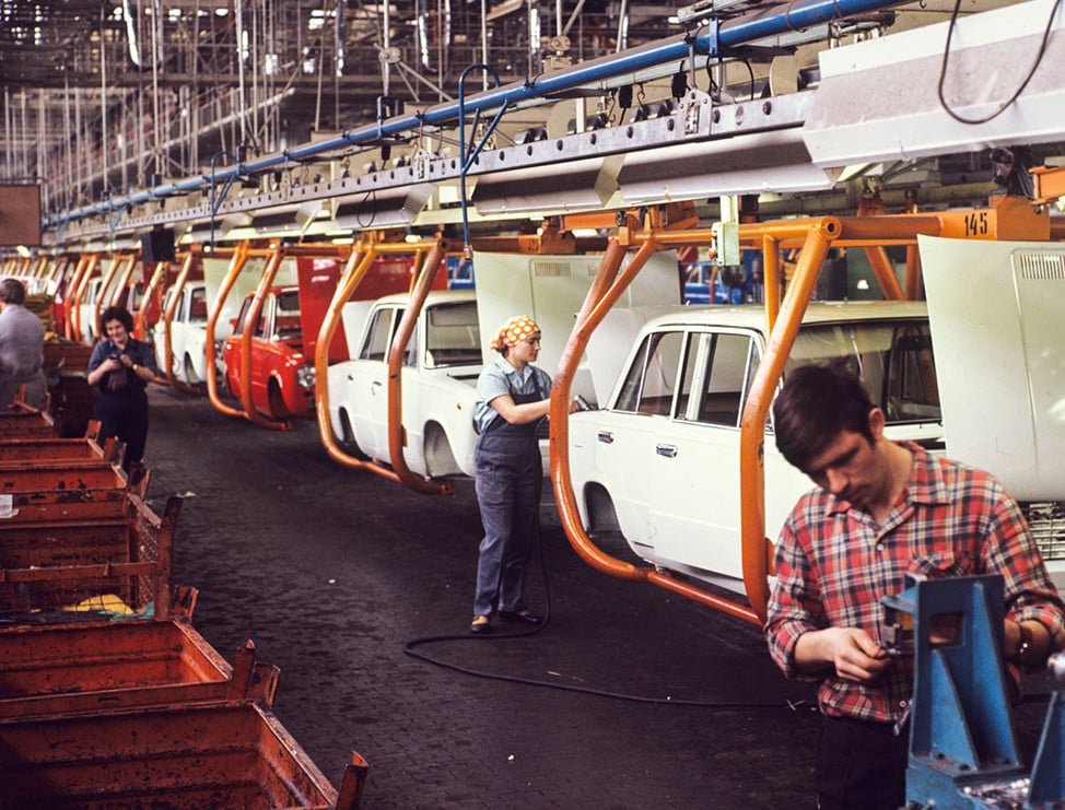 Volžský automobilový závod byl svého času nejmodernějším v celém Sovětském svazu