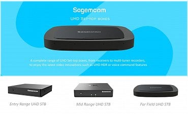 Set-top boxy Sagemcom