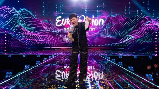 Eurovize - Rakouský vítěz JJ (2025)