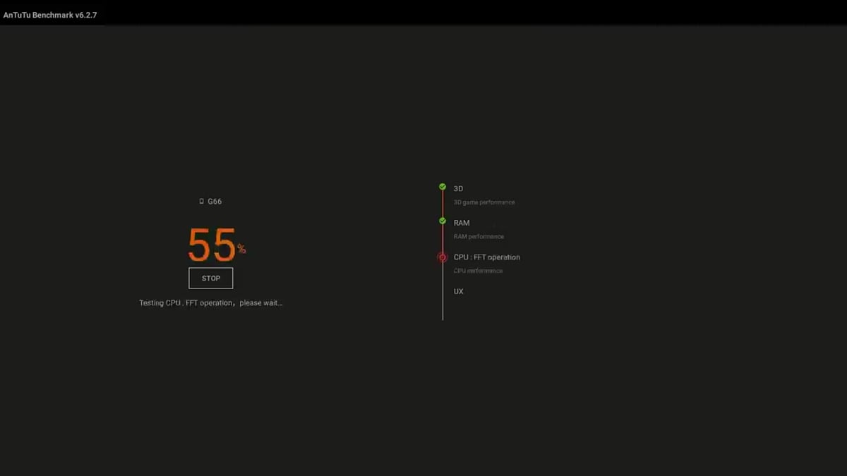 Lenovo G66 - Benchmark AnTuTu