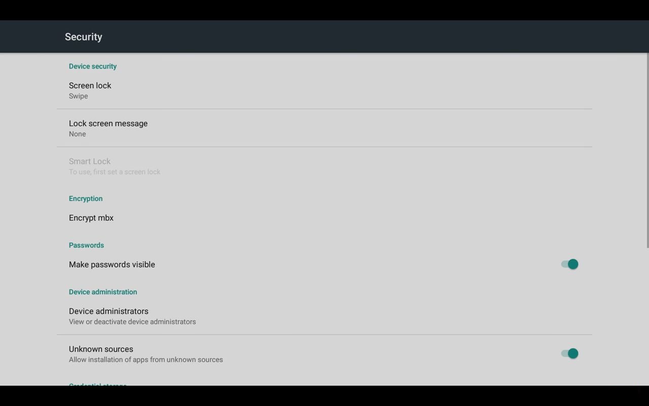 M12N Menu nastavení