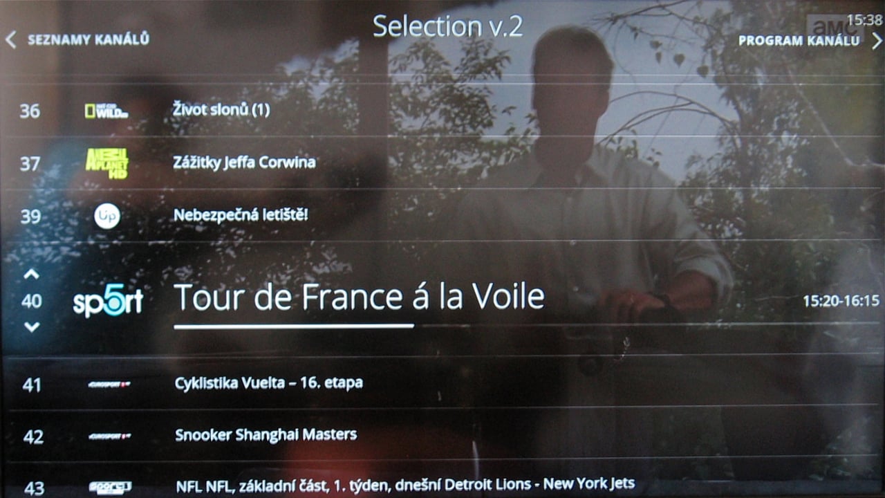 O2 TV - seznam kanál§