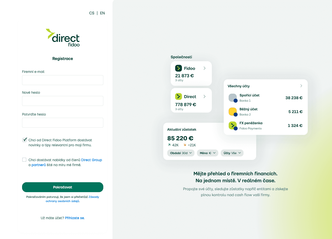 Direct Fidoo Multibanking. (09. 07. 2026)