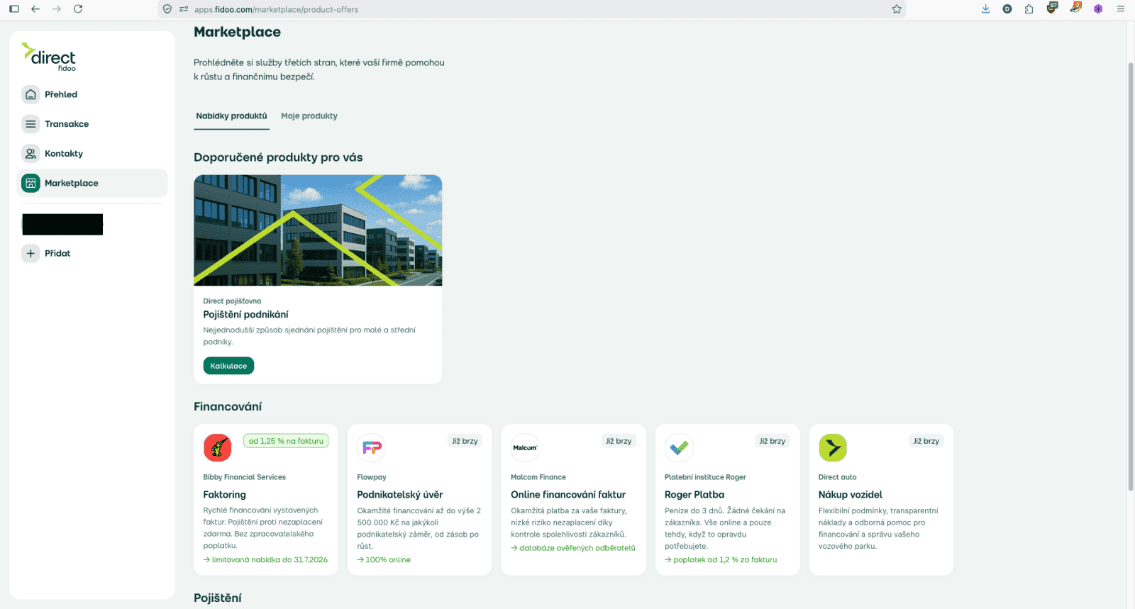 Direct Fidoo Multibanking. (09. 07. 2026)