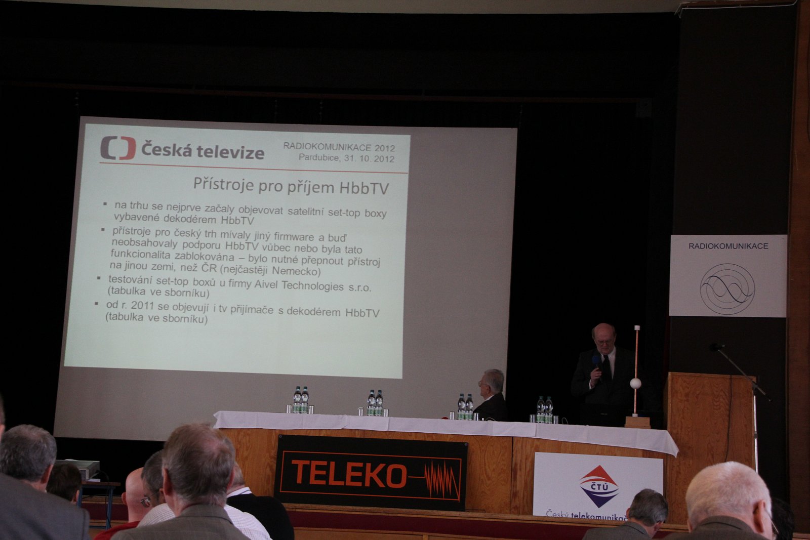 Konference Radiokomunikace 2012 Pardubice