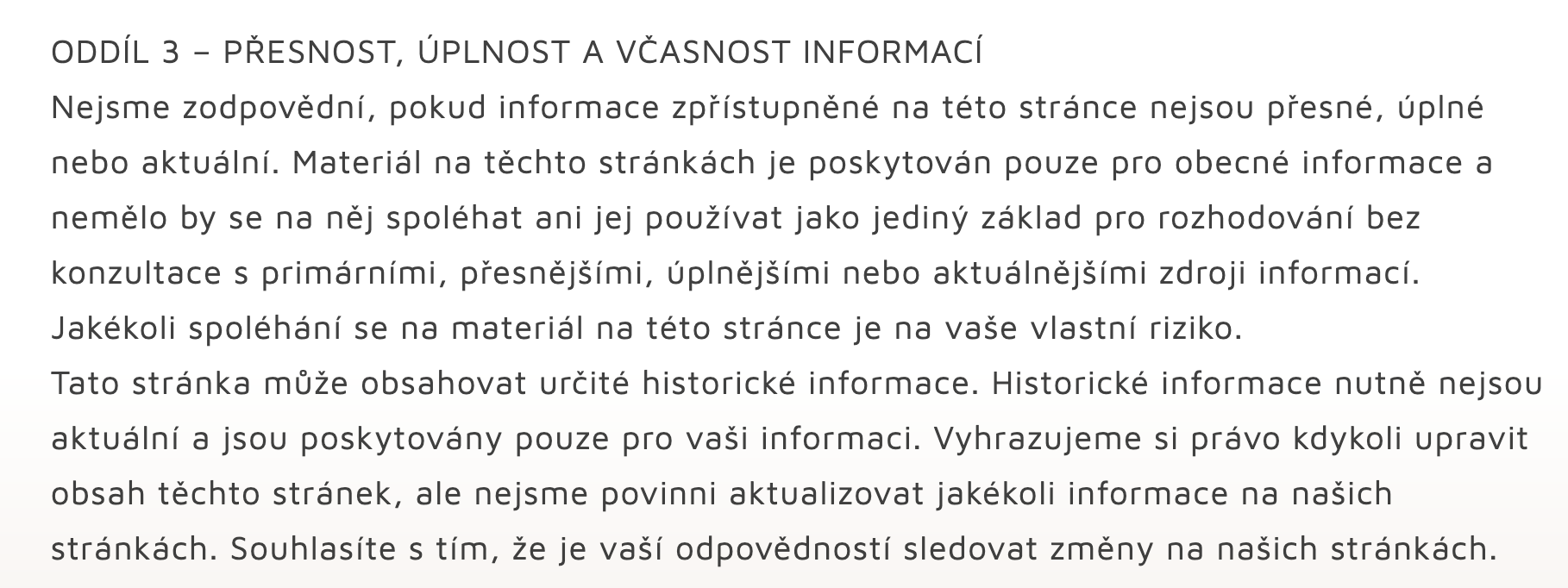 Obchodní podmínky rizikového e-shopu Amaliepraha.com