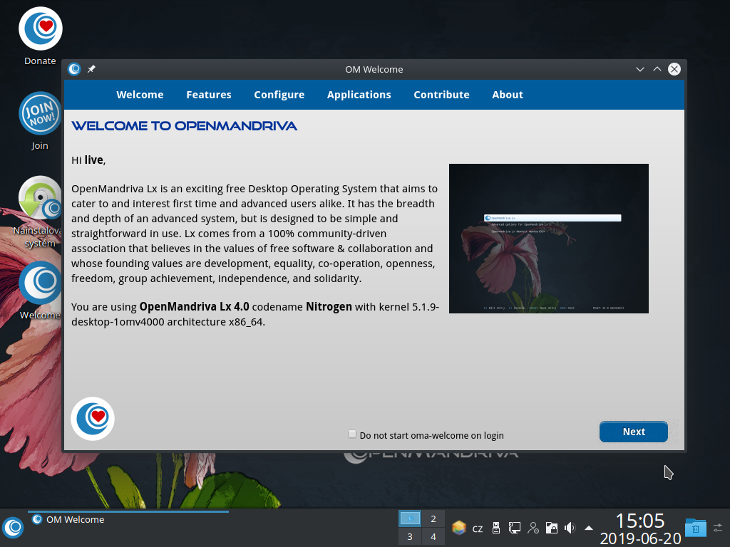 OpenMandriva Lx 4.0