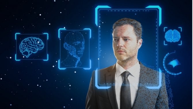 Ilustrace s tématem deepfake videa