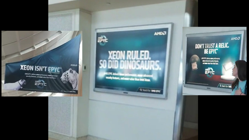 AMD o Intel Xeon na letišti v San Jose