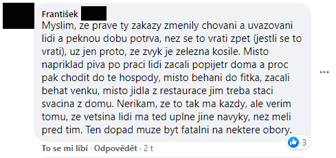 Podnikatelé na Facebooku diskutují o návratu tržeb