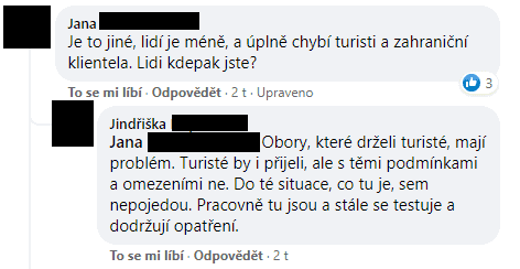 Podnikatelé na Facebooku diskutují o návratu tržeb