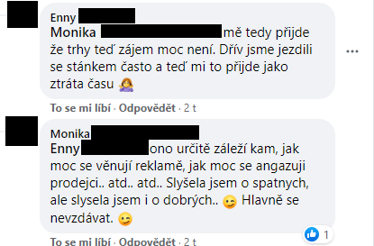 Podnikatelé na Facebooku diskutují o návratu tržeb