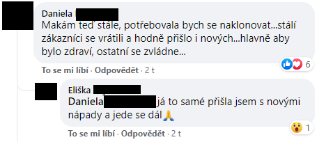 Podnikatelé na Facebooku diskutují o návratu tržeb