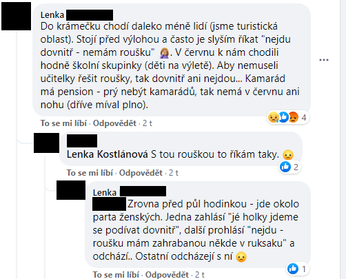 Podnikatelé na Facebooku diskutují o návratu tržeb