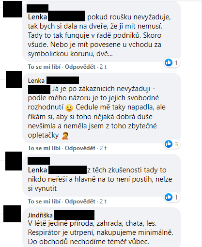 Podnikatelé na Facebooku diskutují o návratu tržeb