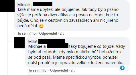 Podnikatelé na Facebooku diskutují o návratu tržeb