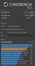 Výsledky benchmarku Cinebench R23