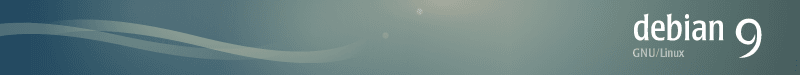 Vzhled Debian 9 Stretch „softWaves“ (Instalátor)