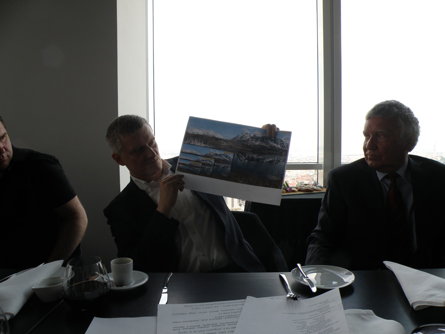 Konference se zástupci Českých Radiokomunikací a České televize