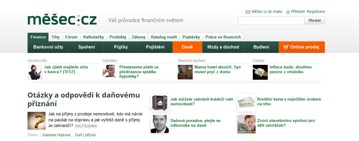 Vzor boxu Doporučujeme