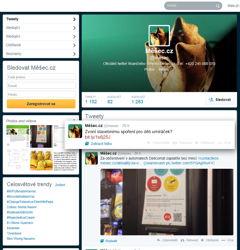 Vzor Twitter
