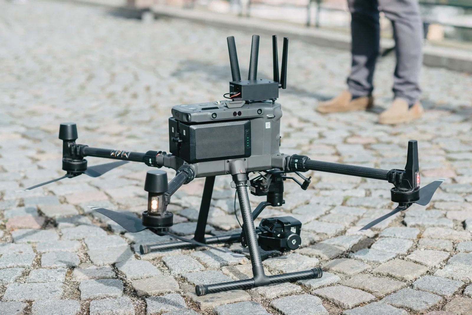 Nokia 5G Summit - ukázka drogu