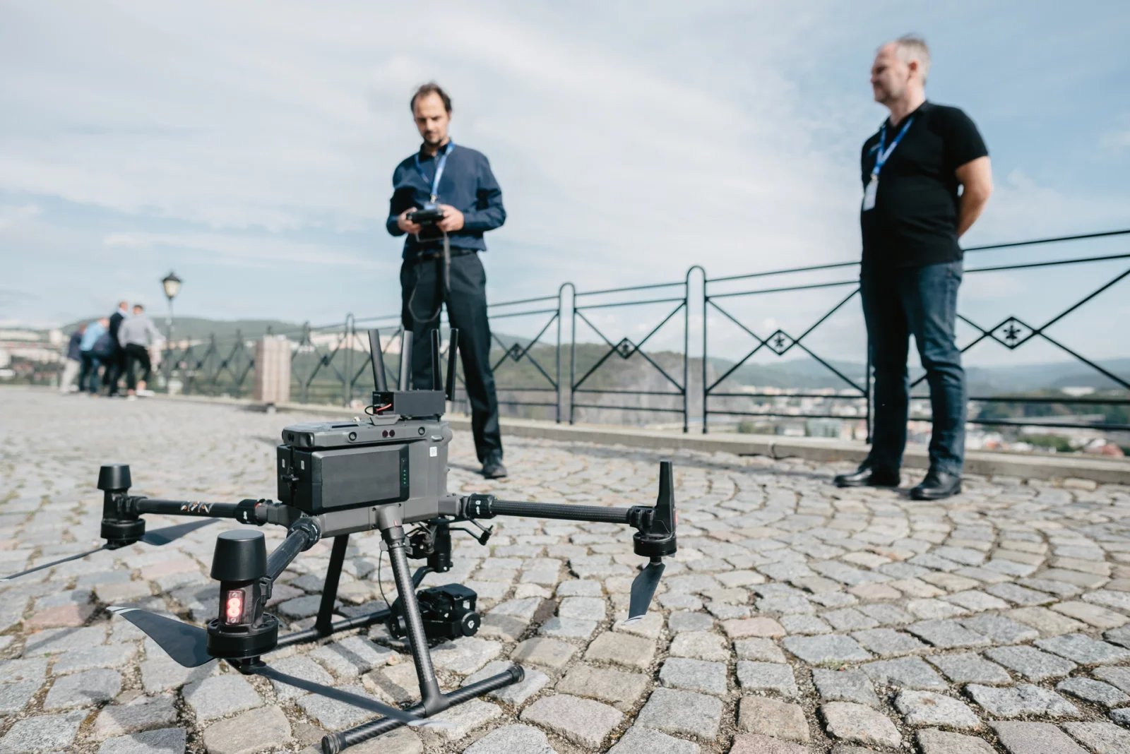 Nokia 5G Summit - ukázka drogu