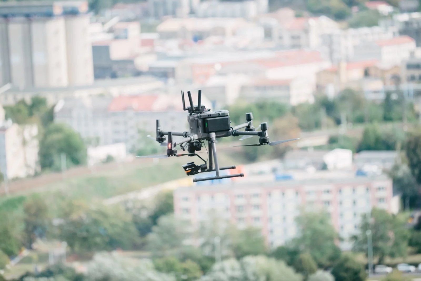 Nokia 5G Summit - ukázka drogu