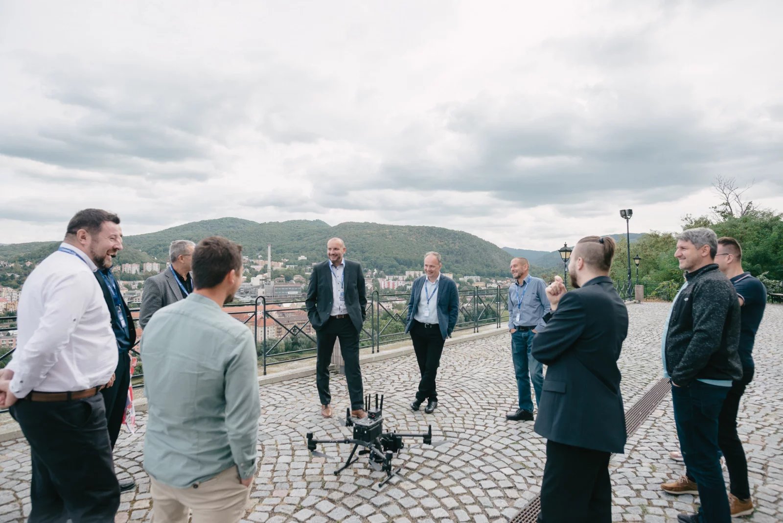 Nokia 5G Summit - ukázka drogu