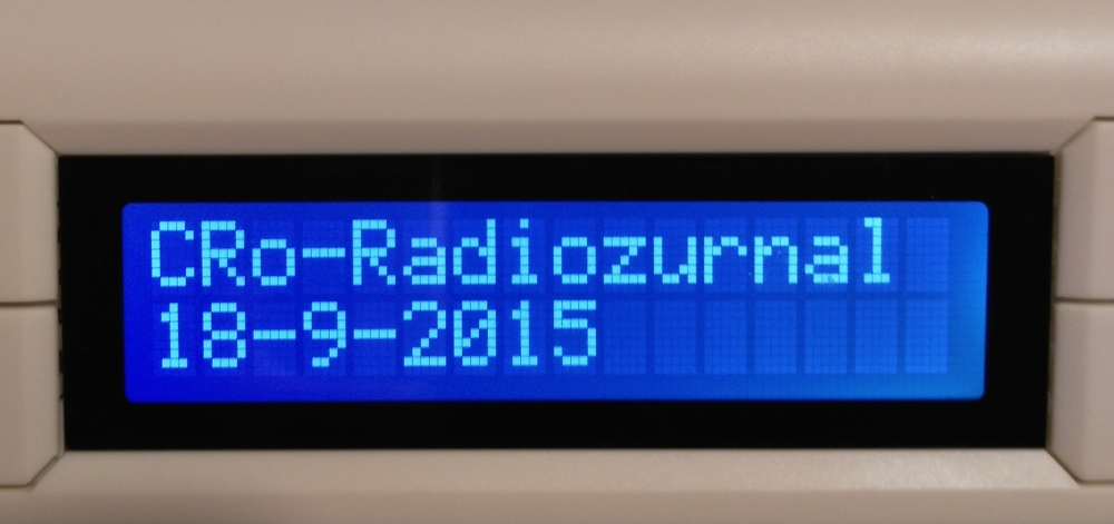 Philips AE5020 - informace na tlačítku Info