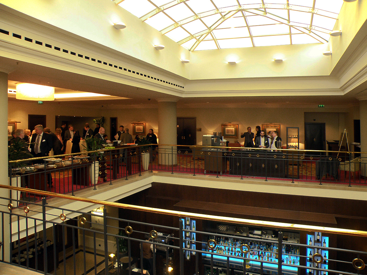 Pohled do prostor Marriott Hotel Prague