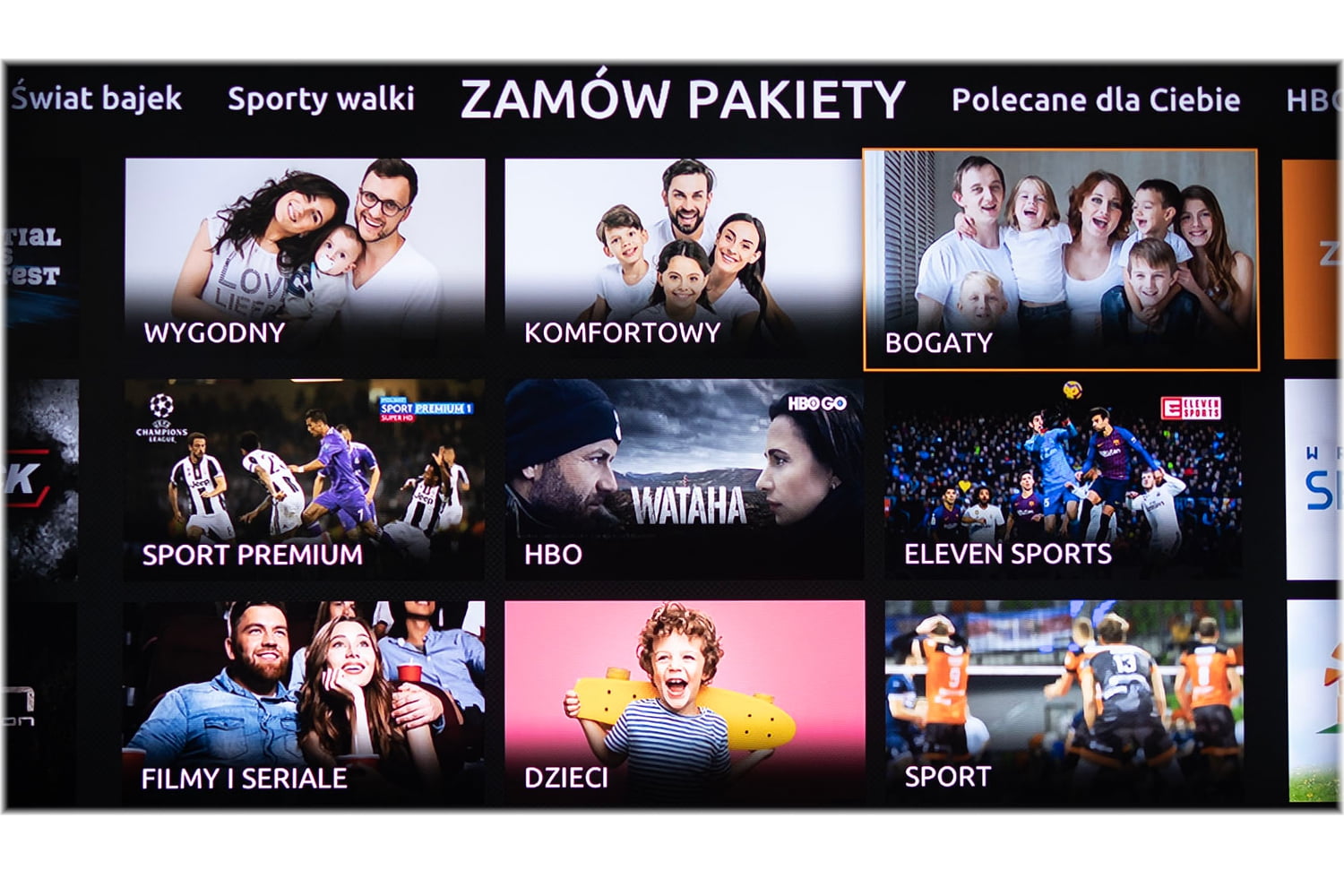 Programová nabídka OTT Cyfrowy Polsat