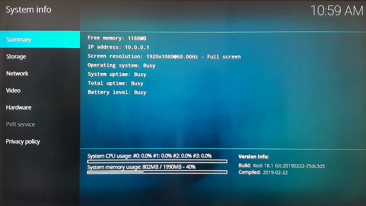 SledováníTV - Kodi