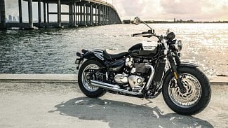 Náhledový obrázek - Triumph Bonneville Speedmaster a Bobber Black: Radost pohledět