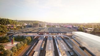 Budoucí podoba Nádraží Smíchov a jeho okolí