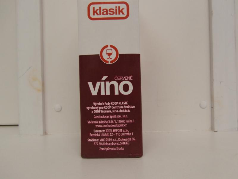 V tomto červeném víně byl zjištěn nepovolený přídavek syntetického glycerolu