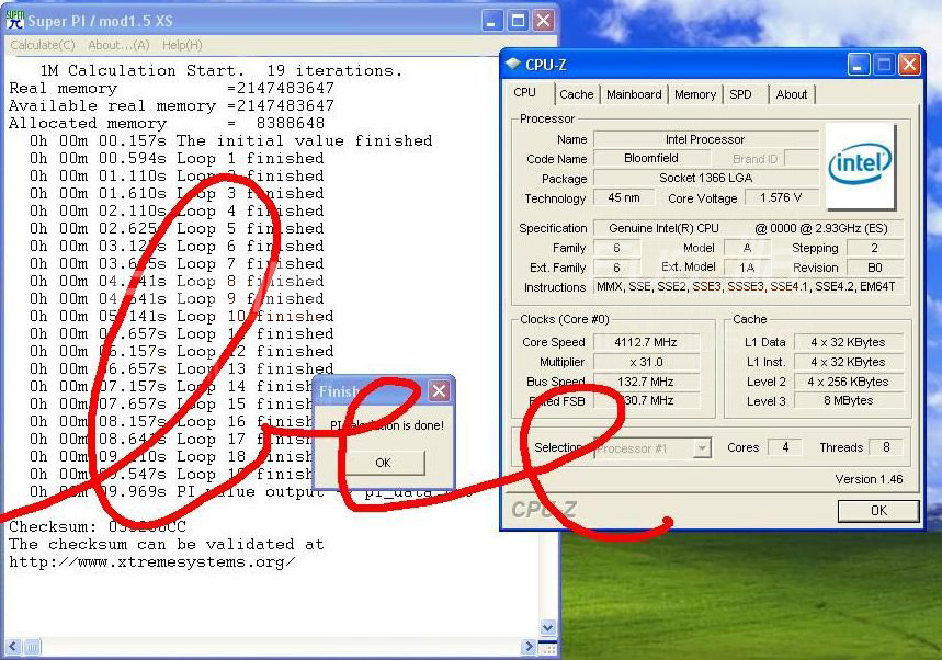 Intel Nehalem na 4,11GHz