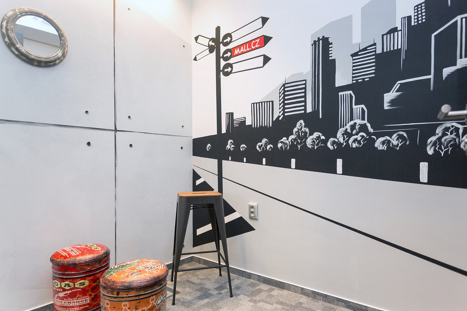 Nové prostory Mall.cz v pražských Holešovicích