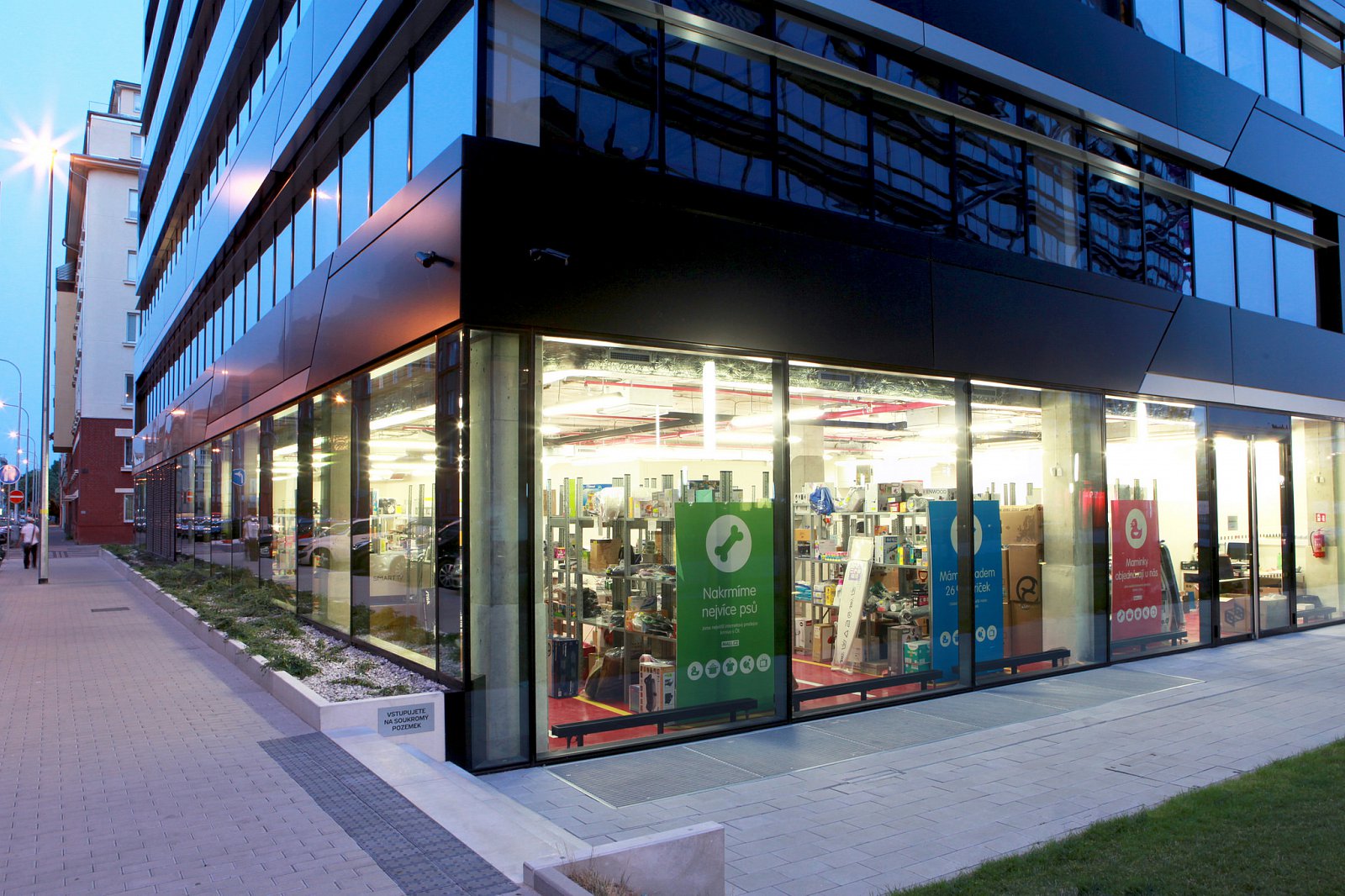 Nové prostory Mall.cz v pražských Holešovicích