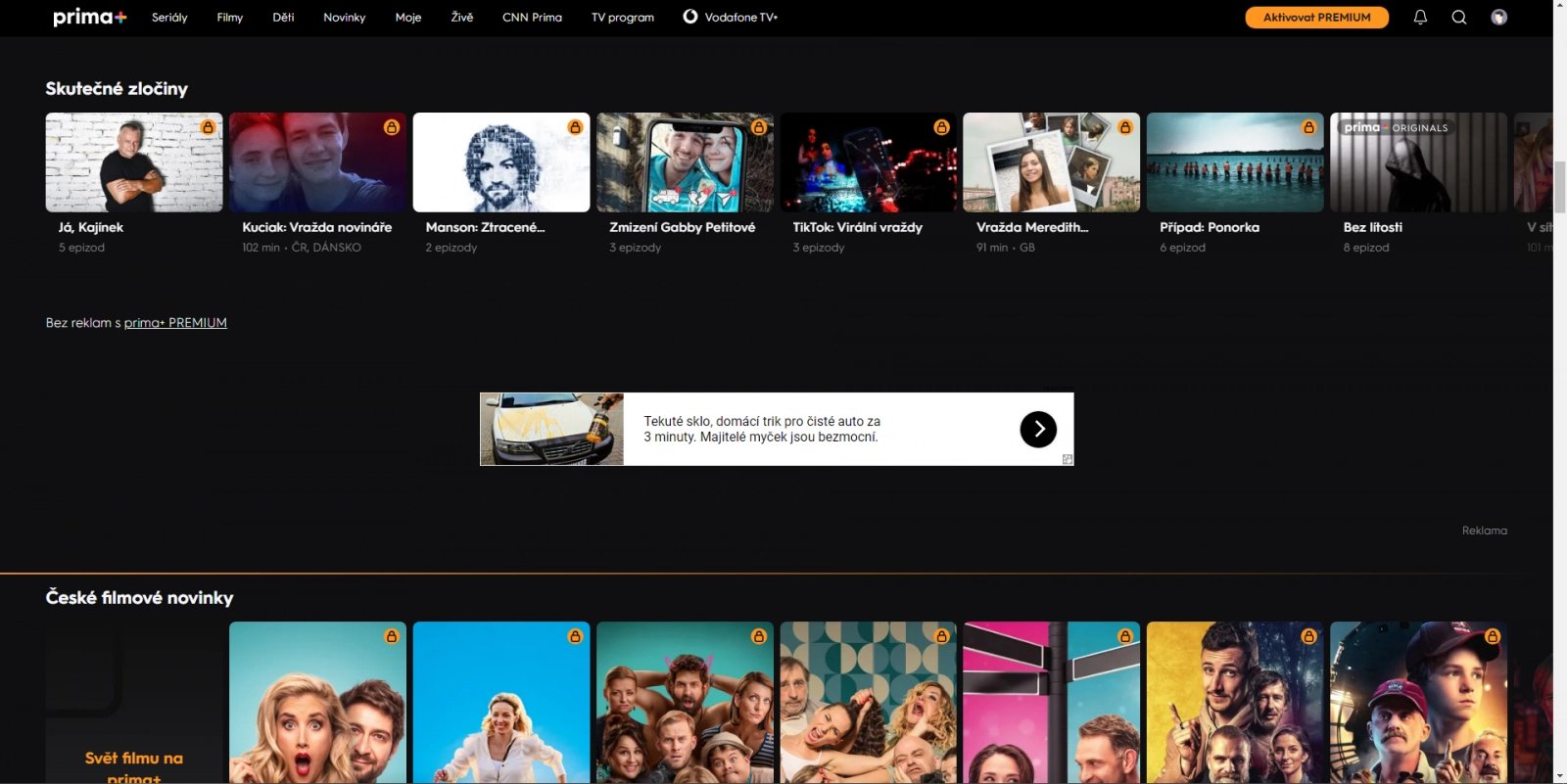 Úprava designu posloužila jako prostor pro další reklamní plochu