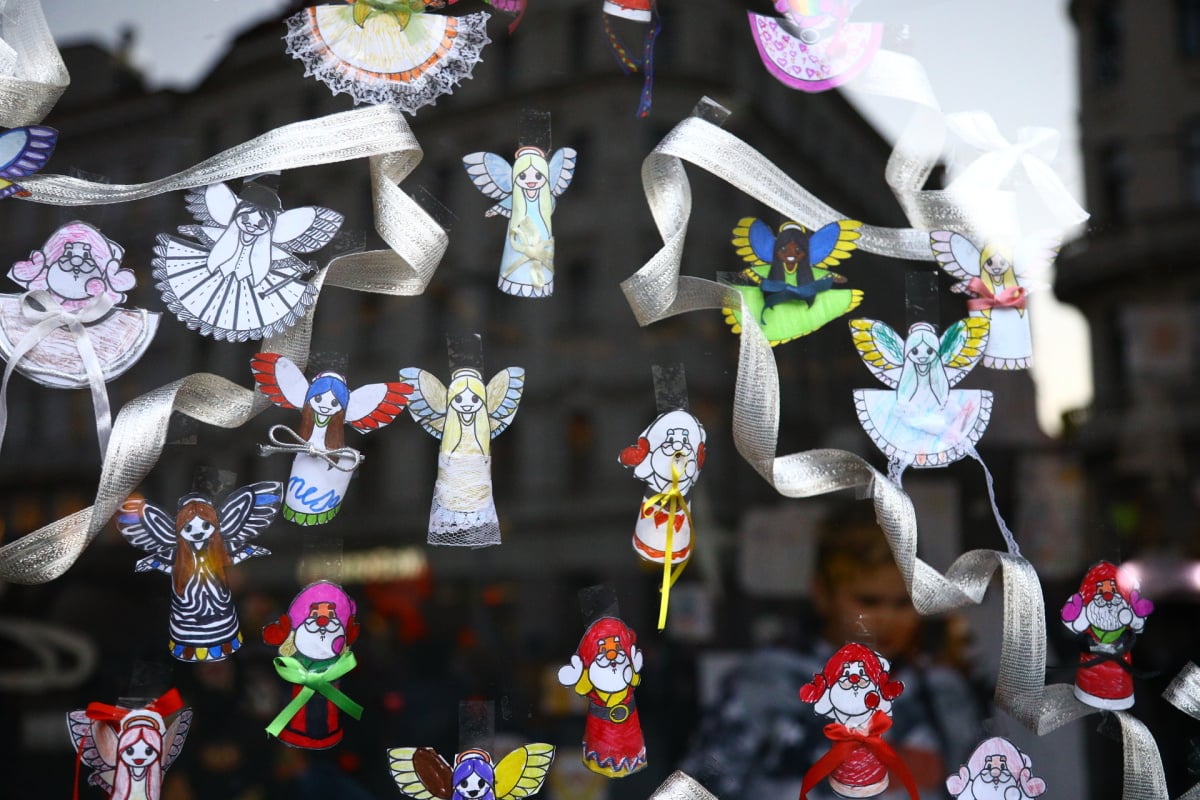 Vánoční trhy na náměstí Svobody v Brně