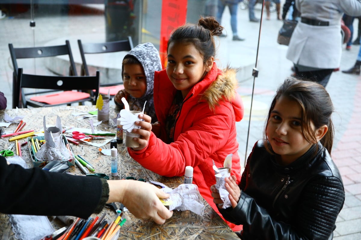 Vánoční trhy na náměstí Svobody v Brně