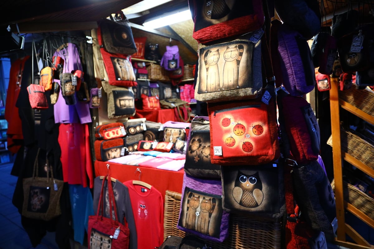 Vánoční trhy na náměstí Svobody v Brně