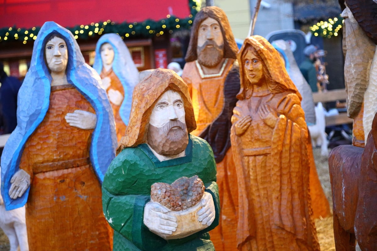 Vánoční trhy na náměstí Svobody v Brně