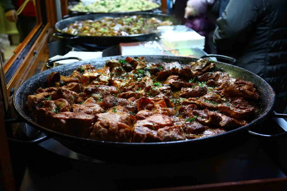 Vánoční trhy na náměstí Svobody v Brně